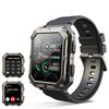 Novo C20 Pro Smart Watch Masculino Assistente de Voz BT Chamada Sem Fio Negócios Esportes ao Ar Livre IP68 Relógio de Pulso À Prova D'Água Para Android iOS