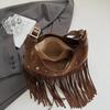 Fashionable and Trendy Retro Fringed Bag, Casual and Stylish Single-shoulder Crossbody Bag
