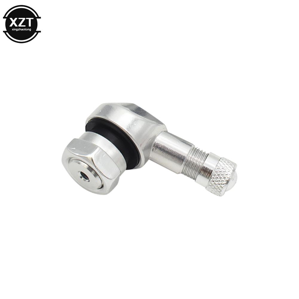 Aluminum Alloy Valve 11.3mm Motorcycle Rim 90 Degree Right Angle Motorcycle Wheel Tire Valve Stem Rim Wheel Parts Stem Caps1
