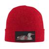 Stupid Canadian Wolf Bird Heated Rivalry Beanie Hats  Bonnet Hats Adult Unisex Casual Outdoor Sport Knit Hat Autumn Warm Caps