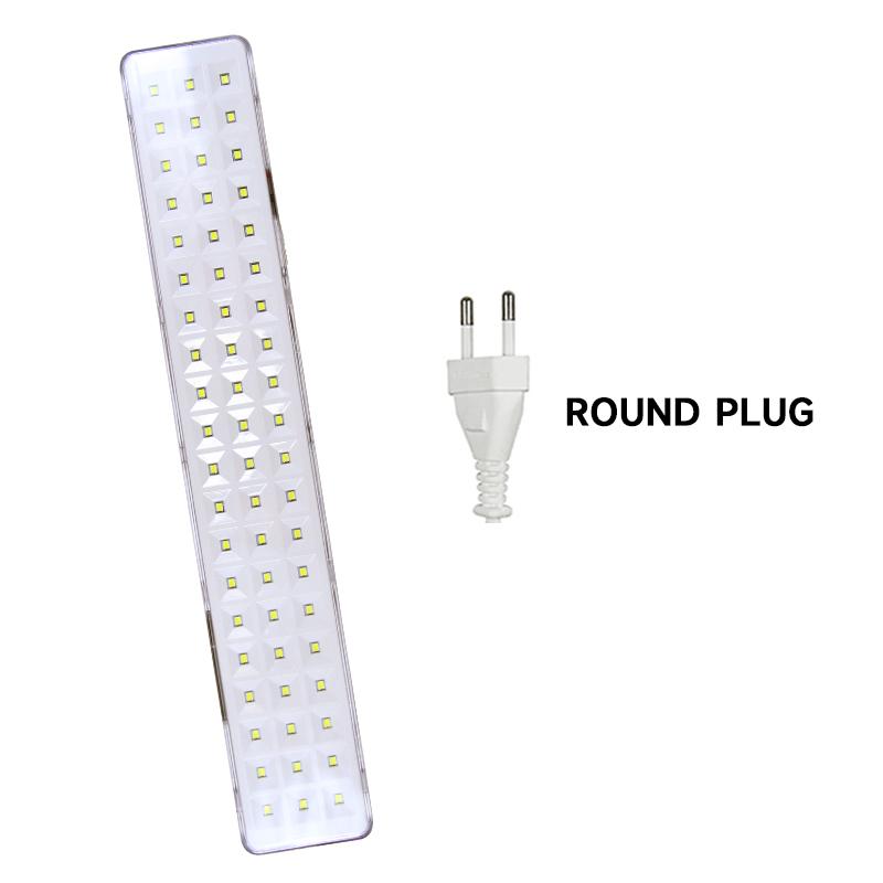 30 60 90 LED Emergency Lights 2Modes Fire Fighting Lamp Wall-mounted Rechargeable Bulb Outdoor Camping Lights for Power Outage