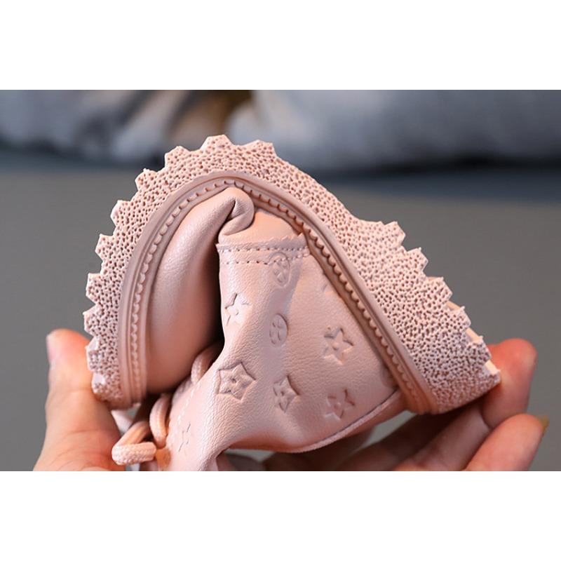 Fashion Retro Winter High-top Children's Short Boots