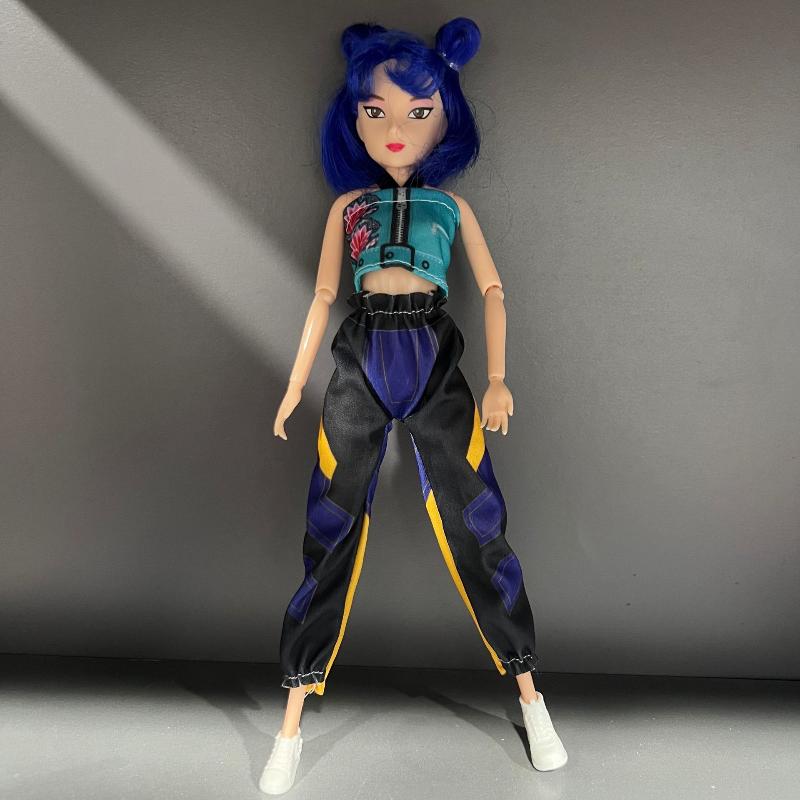 1Pcs Christmas Gift Decor Anime Kpop Demon Hunters Action Figures Rumi Mira Zoey Huntrix Kawaii Vinyl Toy Mask Figurine Doll