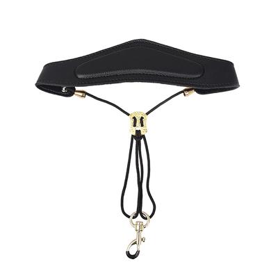 Saxophone PU Leather Shoulder Strap Soft Neck Strap Padded for Sax