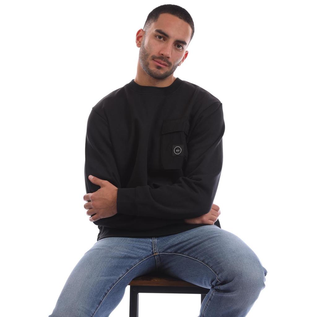 Męska bluza Marshall Artist Nevado z okrągłym dekoltem