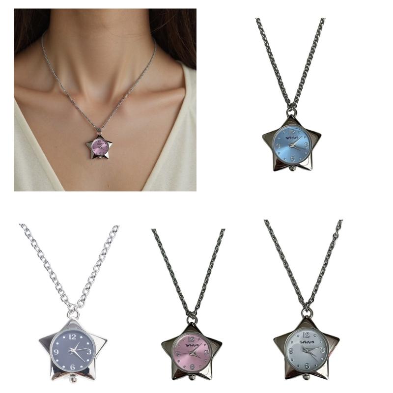 Celestials Zeitmesser Anhänger Halskette Vielseitiger Schmuck Verstellbare Kette für den täglichen Gebrauch Besondere Anlässe
