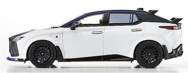 Kyosho Original 1/43 LEXUS RZ600e F SPORT Performance, Black & HAKUGIN II (Silver II), Finished Model, KS03945H2
