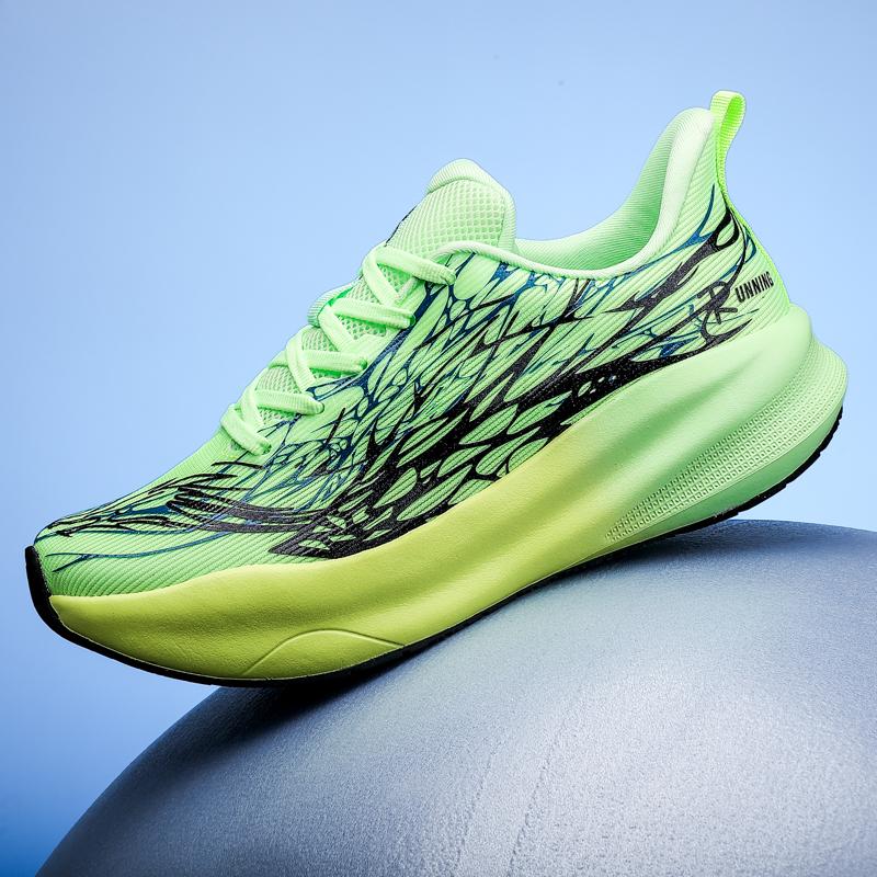 Mens Running Shoes New Breathe Mesh High-quality Cushioning Training Tennis Shoes Fashion Lace-up Sneakers for Men