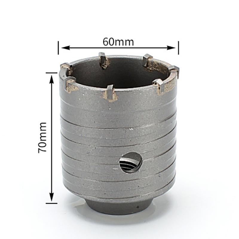 

Сверлильная коронка для бетонной стены, кольцевая пила, набор сверл с валом, цементный инструмент 60MM