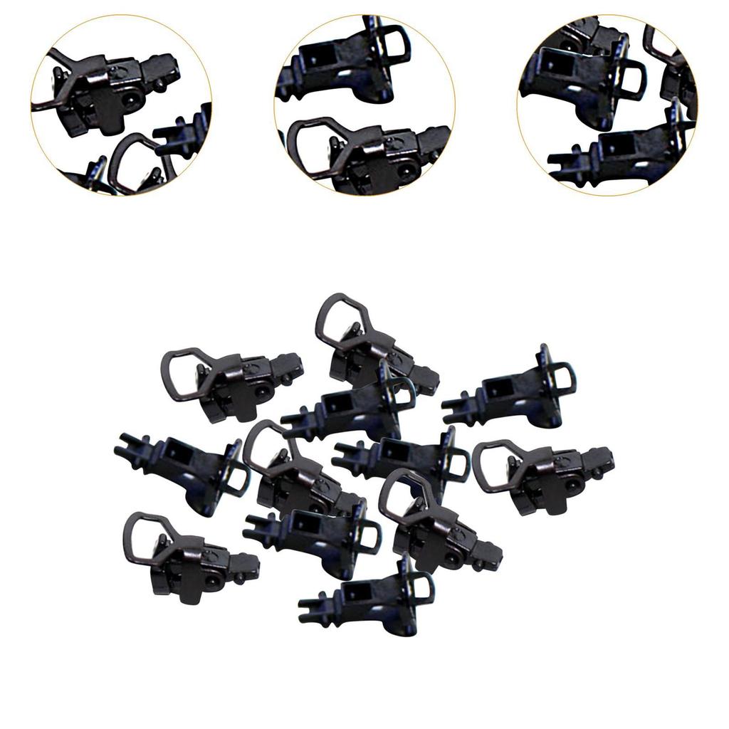 12 Pieces Train Coupler Accessories 1/160 Scale Professional Portable Model Railway Parts
