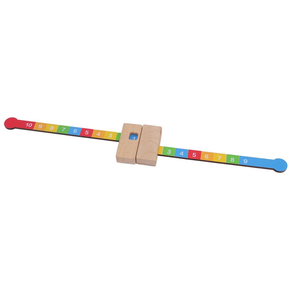 Digitalt tallnedbrytningslinjal Fargerik Vakker Praktisk Bærbar Tidlig Opplæring Undervisning