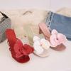 Slip-On Pumps Damen Mittlere Absätze Schuhe Mode Blume Damen Dünne Absätze Slides Schuhe Damen Flip-Flops Schuhwerk