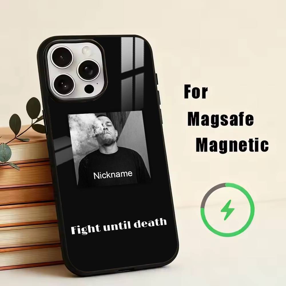 N-Nickname-Nate Diaz Phone Case For iPhone17,16,15,14,13,12,11 Plus,Pro Magnetic For Magsafe Wireless Charging