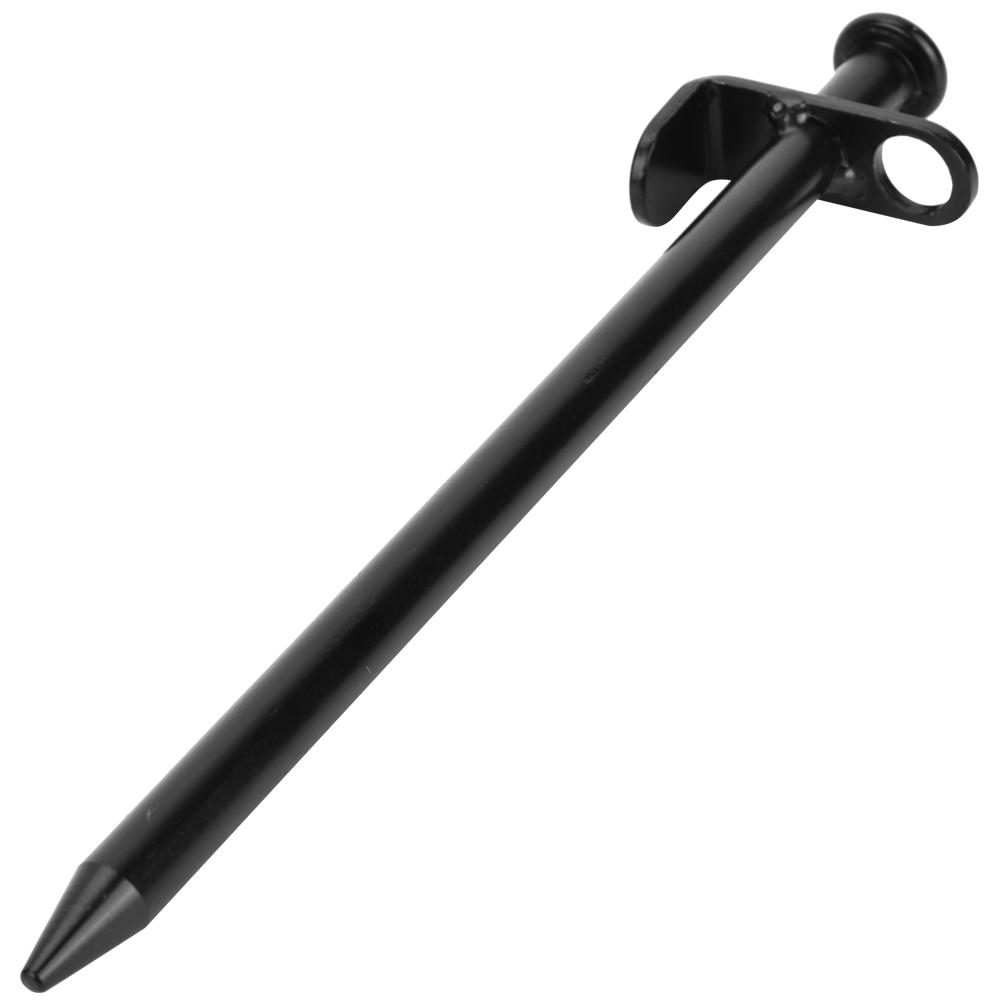 4PCS Steel Lengthen Outdoor Travel Camping Bch Tent Pegs Pin Stakes Ground Nail(30cm)