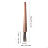 Brush Tool for Cleaning Espresso Machines with a Wooden Grip