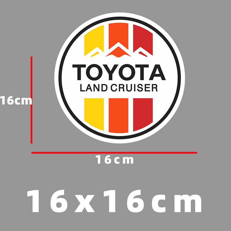 

Toyota LC Cruise Kulusawa modified off-road vehicle waterproof side rear window glass logo car sticker personalized car sticker
