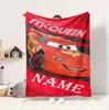 Aventura de Carro com Nome Personalizado Manta de Flanela Manta de Sofá Macia Quente Decoração de Cama Presente Único