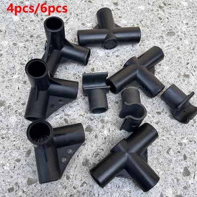 4/6 pezzi Connettore a pilastro da giardinaggio 20 mm, Connettore per telaio serra, Supporto per piante, Strumenti da giardino essenziali