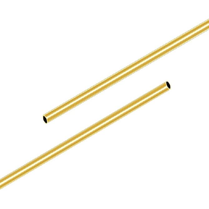 Aopin Brass Copper Cooling Tubing - 3mm ID X 4mm OD, 300mm Length, 2 Pcs