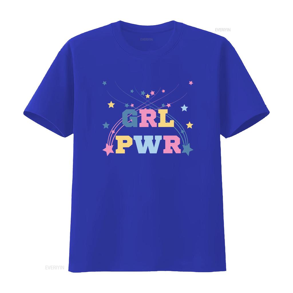 Grl Pwr T Shirt Girl Power Inspirational Cute Fun Girly Mom Powerful  Vintage Washed Graphic Breathable Designer Clothes Soft