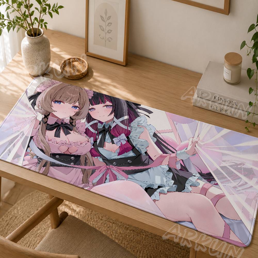 Kawaii Sandrone Anime Girl Mouse Pad Game Genshin Impact Desk Mat Beautiful Anime Girl Gaming Non Slip Rubber Base Keyboard Mat