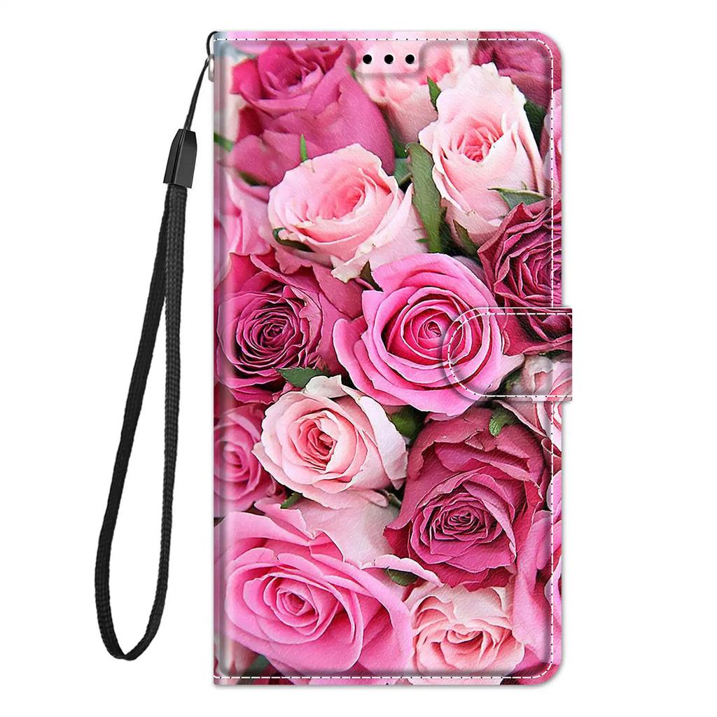 Lovely Butterfly Wallet Case For Google Pixel 8 Pro 7 Pro 7A 6 Pro 6A Pixel8 Pixel7 Magnetic Flip Leather Card Slot Phone Cover