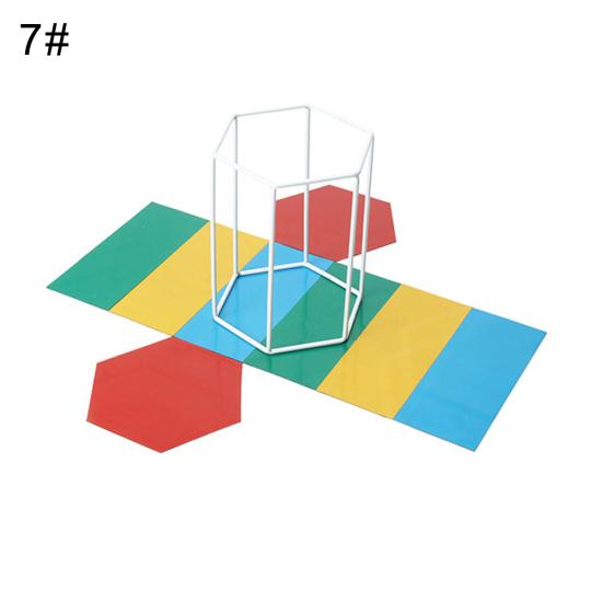 

Magnetic Deployable Geometric Solid Cube Prism 3D Planar Comparison Math Toy Hexagonal Prism