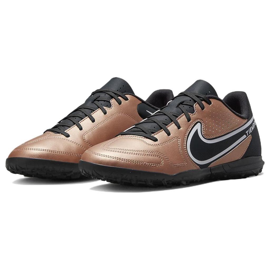 Nike Tiempo Legend 9 Club TF Outdoor Grass Non-Slip Durable Soccer Shoes Unisex Soccer Shoes Pink Black DA1193-810