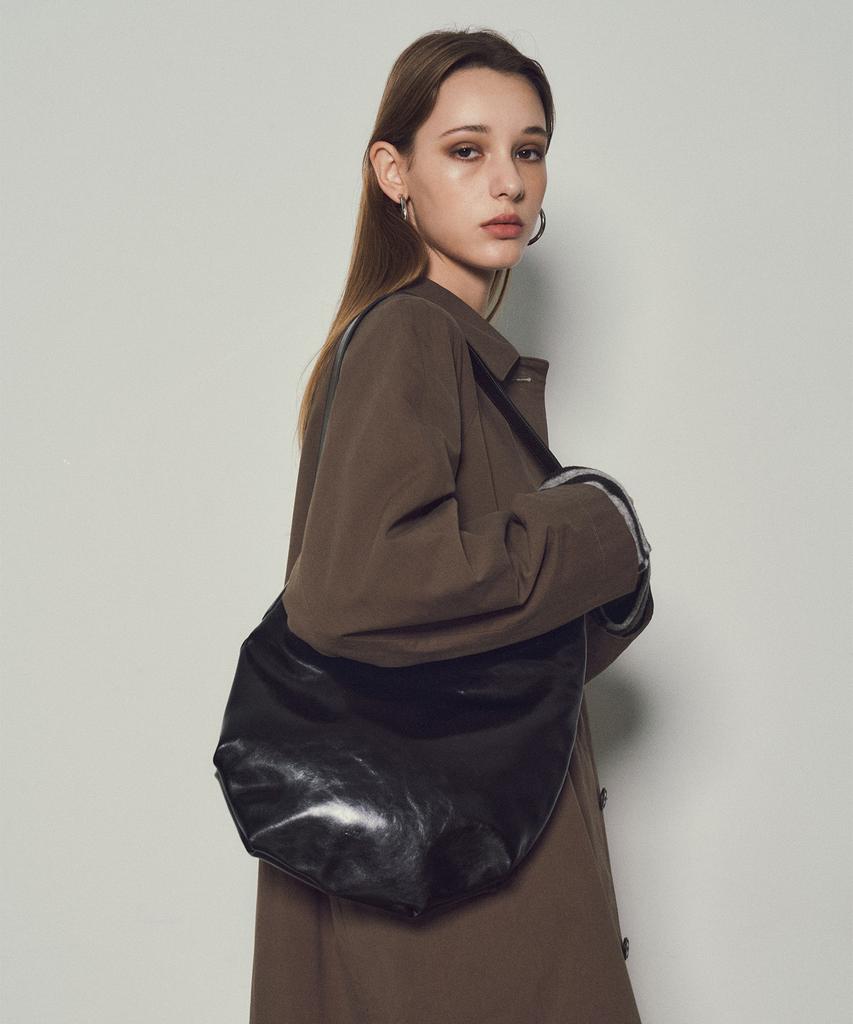 Citta Ring Real Cow Leather Bag_Cta916 (Black)