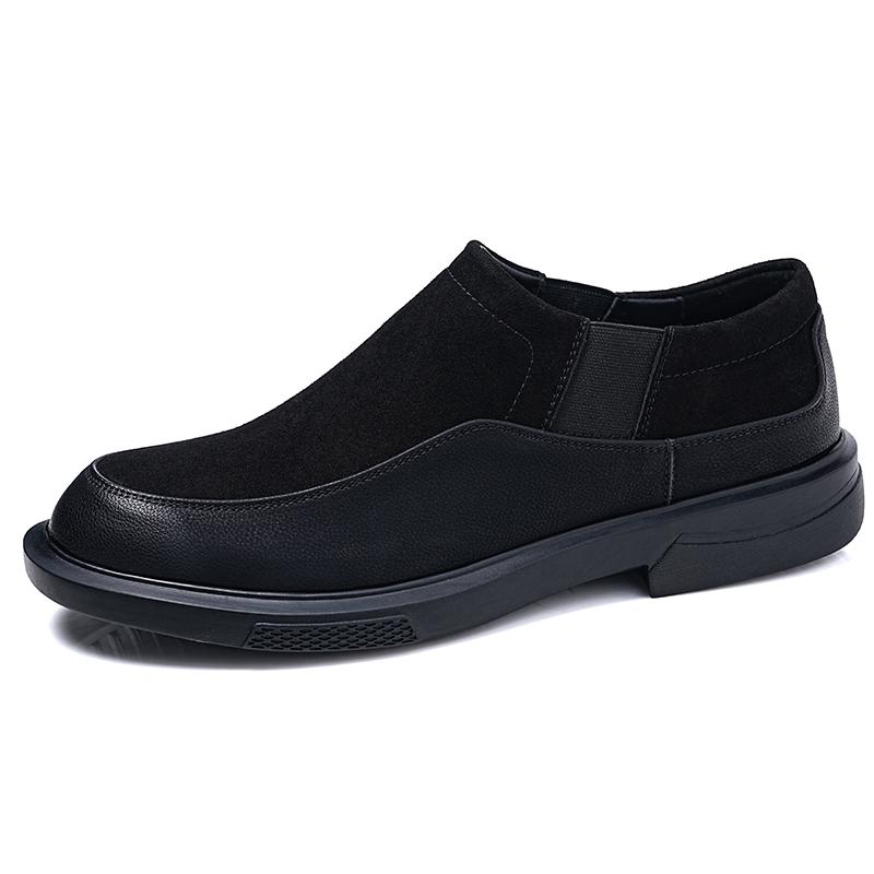 Hot-selling Loafers Handmade PU Leather Mens Casual Shoes Outdoor Slip on Flats Business Moccasins Non-Slip Male Walking Shoes