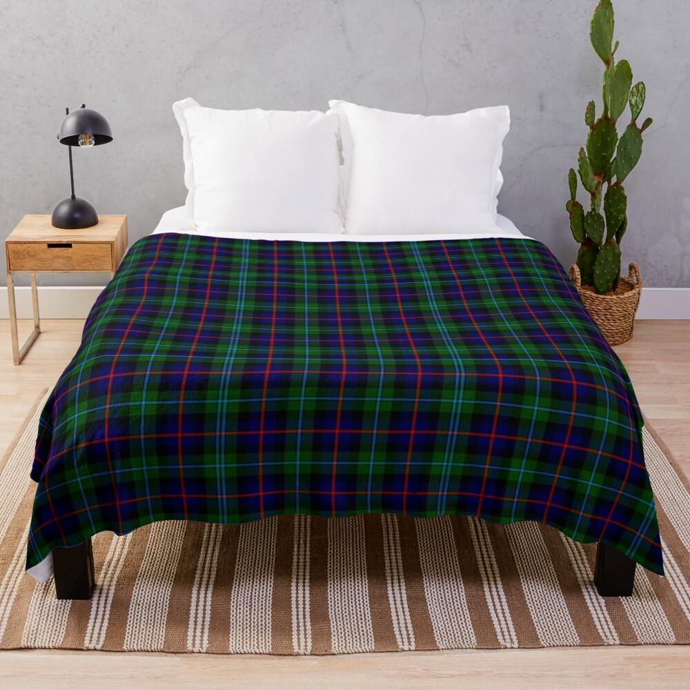 Clan Calder Tartan Throw Blanket