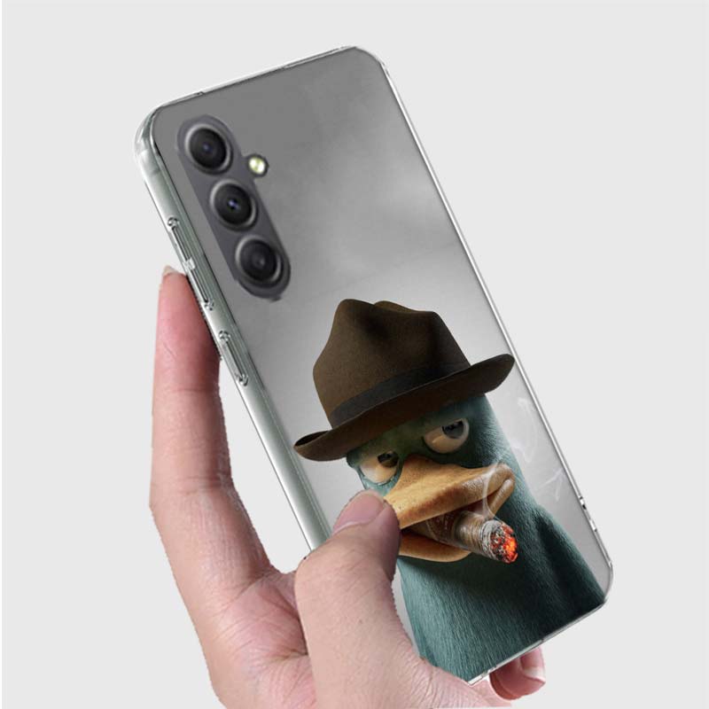 

Cartoon Perry The Platypus Phone Case for Samsung Galaxy A54 A14 A24 A34 A17 A37 A57 A55 A35 A25 A15 A16 A26 A36 A56 A13 A23 A33 Samsung A55 5G