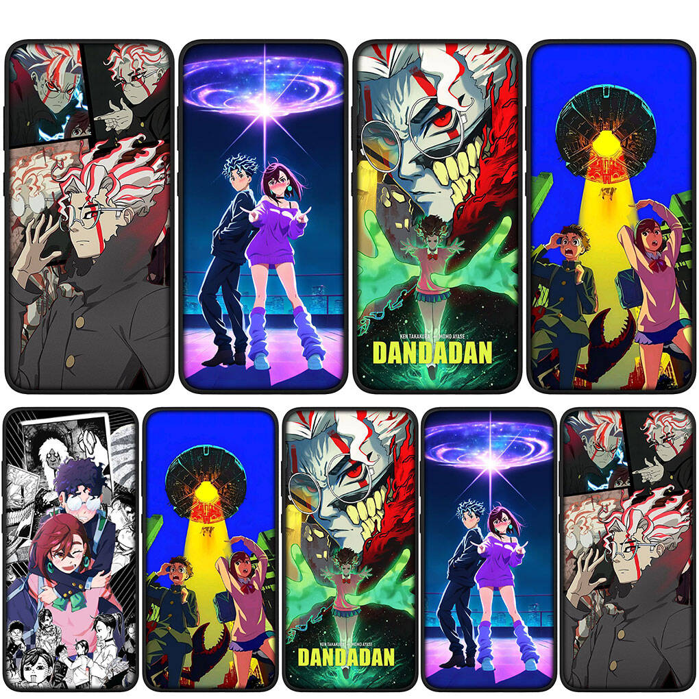 for iPhone 17 16 15 Xiaomi Poco F7 F8 X7 X6 C85 C75 C71 M8 Redmi Note 14 13 12 11 Pro Max 14C 13C A4 Phone Case DAN DA DAN Dandadan Okarun Ayase Momo