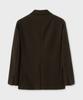 Nonblank Semi-Overfit Jersey Blazer_Dark Brown