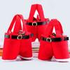 Santa Claus Pants Shaped Christmas Candy Gift Bag For Joyful Holiday Celebrations**