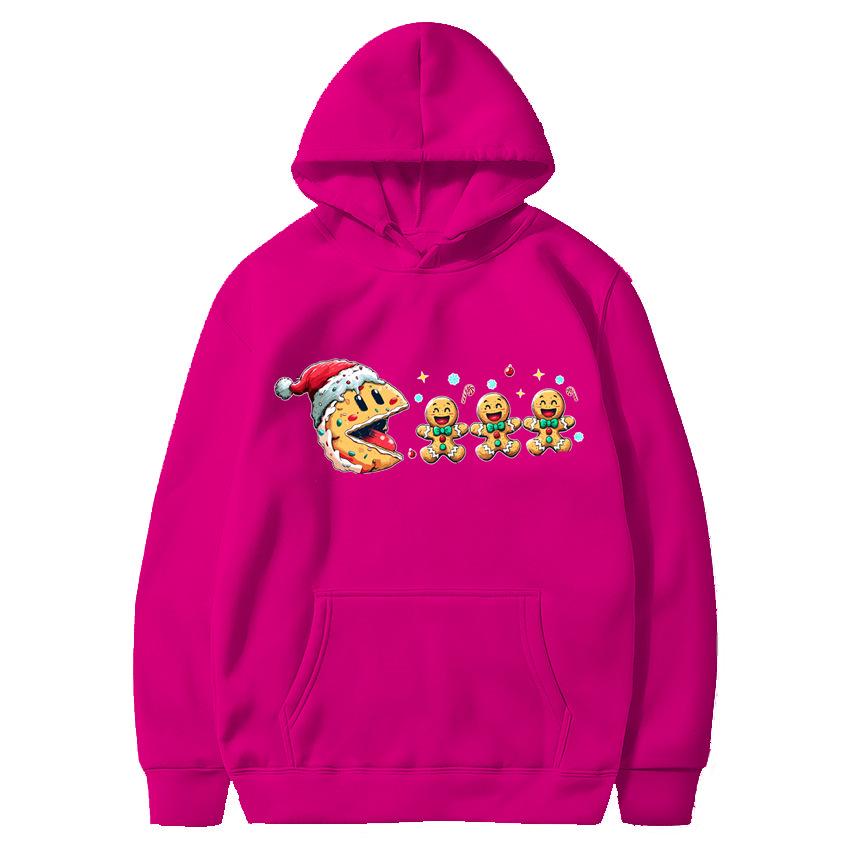 2025 Autumn/Winter Cute Print Couple Hoodie for Men & Women