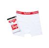 Supreme Hanes Boxer Briefs Set White