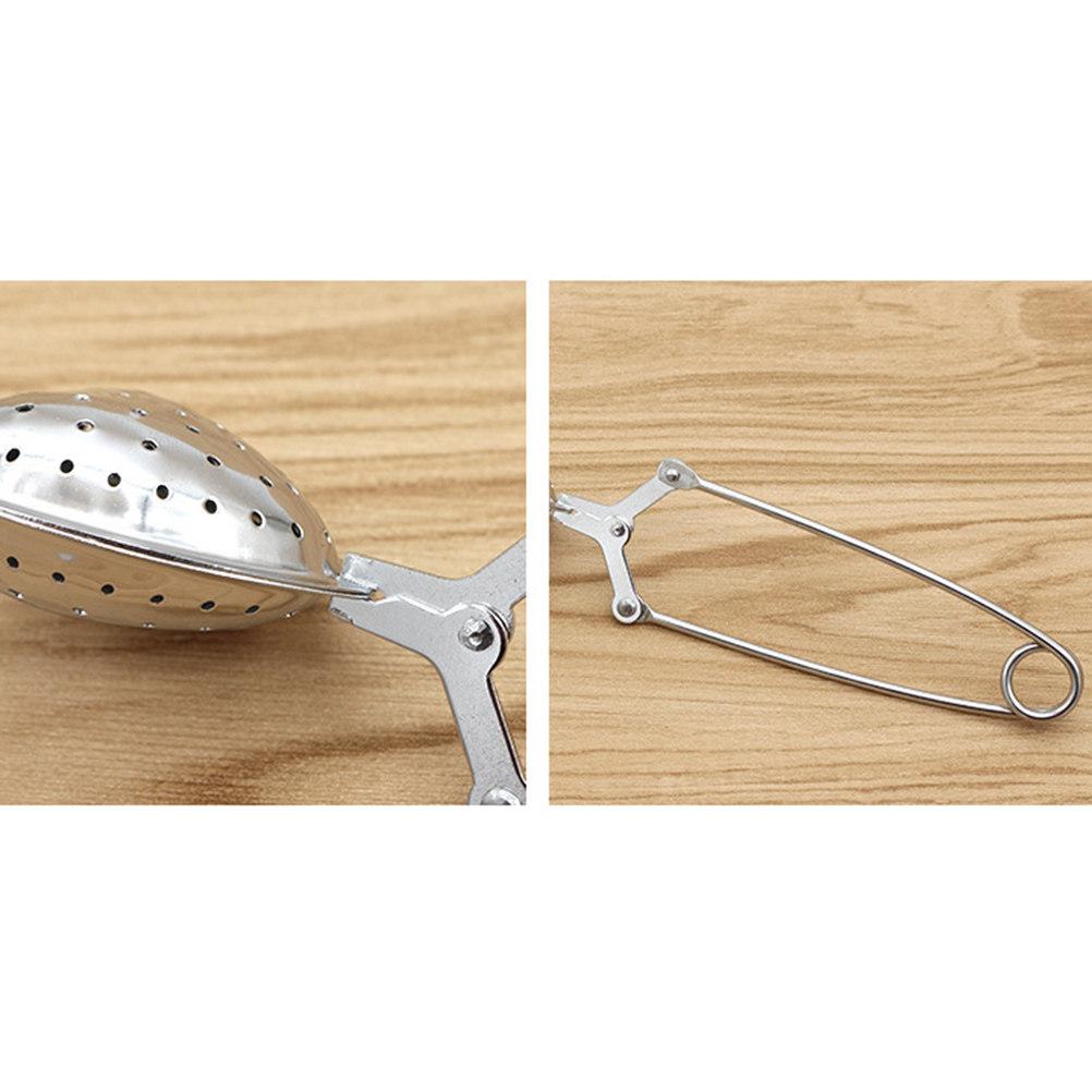 2Pcs Creative Heart Shape Tea Strainer Stainless Steel Infuser Filter for Loose Leaf Tea, Herbs, Home Party, Easy Clean