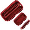 Women's Cross-Body Felt Makeup & Storage Bag