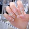 Delikatne ozdoby do paznokci Błyszczący efekt wizualny Łatwy w aplikacji Dekoracyjny