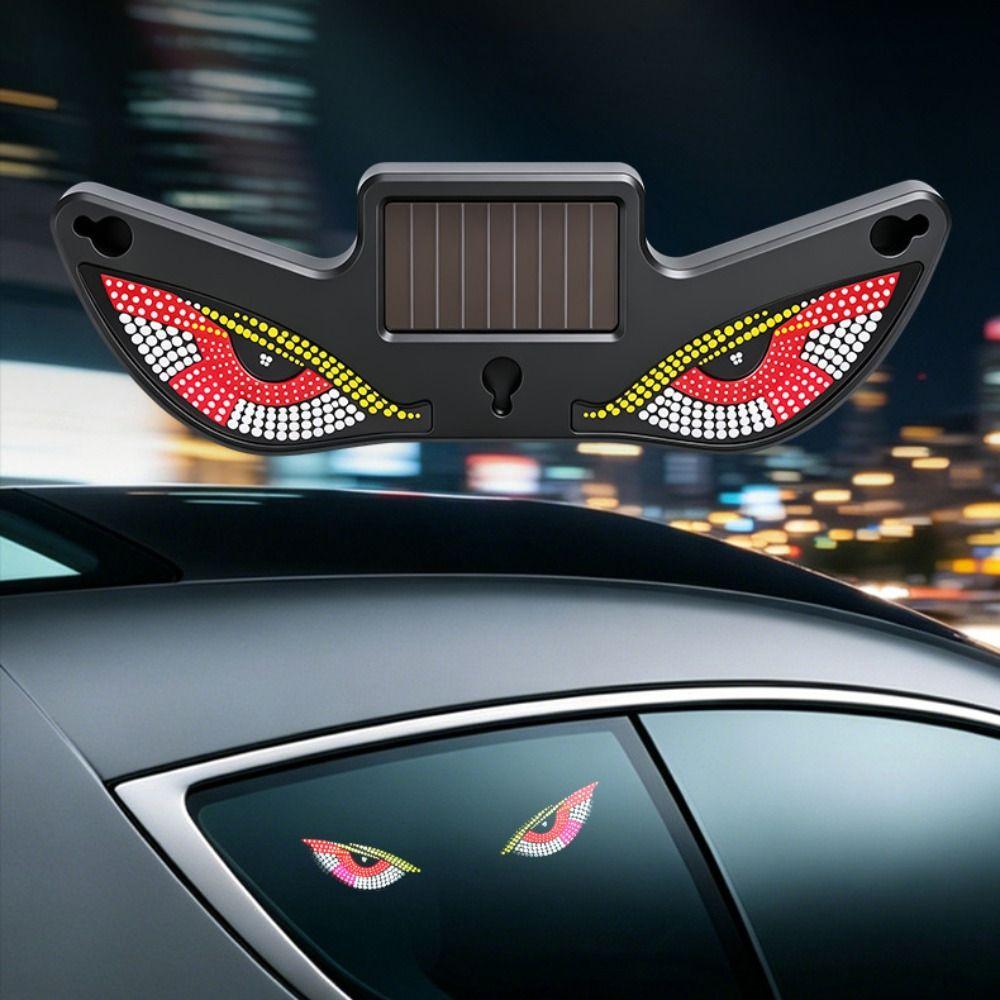 Cool Car Demon Eye Light Creative Car Atmosphere Light Vehicle Signal Lights Auto Decoration