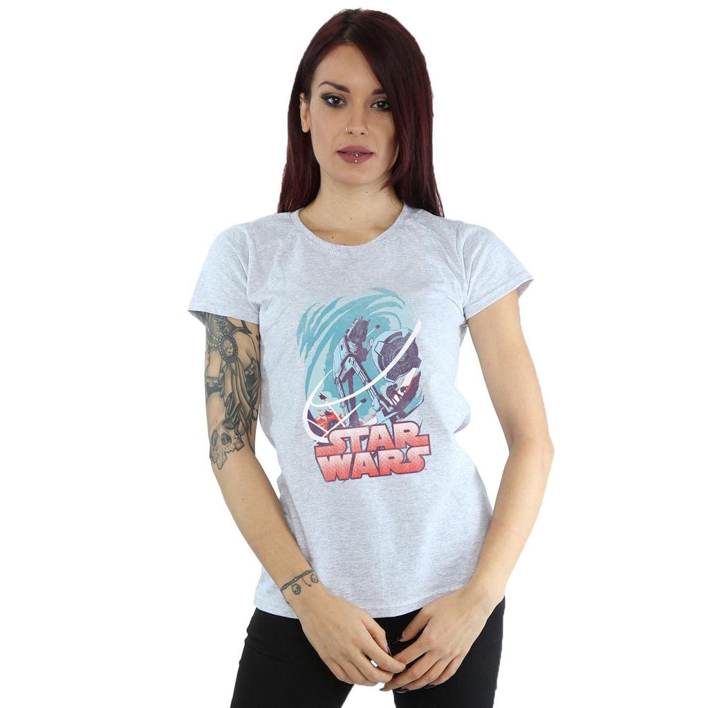 STAR WARS Womens/Ladies Hoth Swirl Cotton T-Shirt