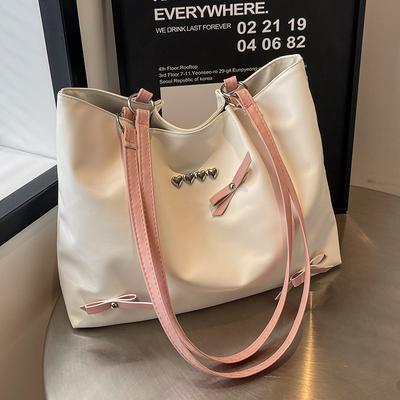 New Personalized Fashionable Shoulder Bag Casual Commuting Large Capacity College Student Class Toy Bag for Women