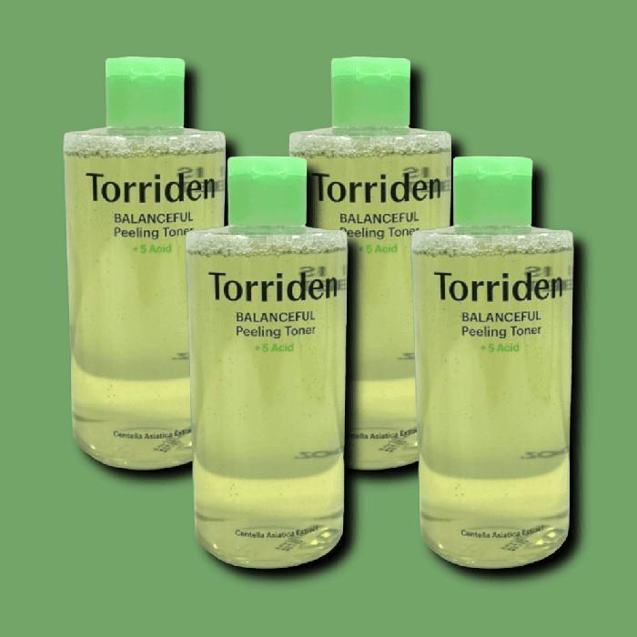 TORRIDEN Balanced Cica Exfoliating Toner 250ml x 4 (34443317) 4 x 250ml color