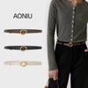 First Layer Cowhide Small Fashion Leather Belt Women'S Belt Decorative Belt