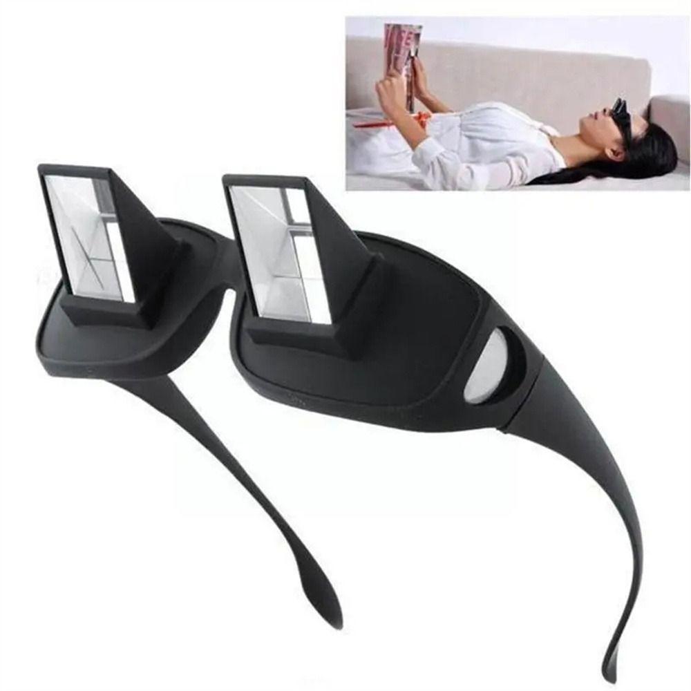 Refractive Horizontal Reading Glasses Prism Spectacles Sit View Glasses  Lie Down