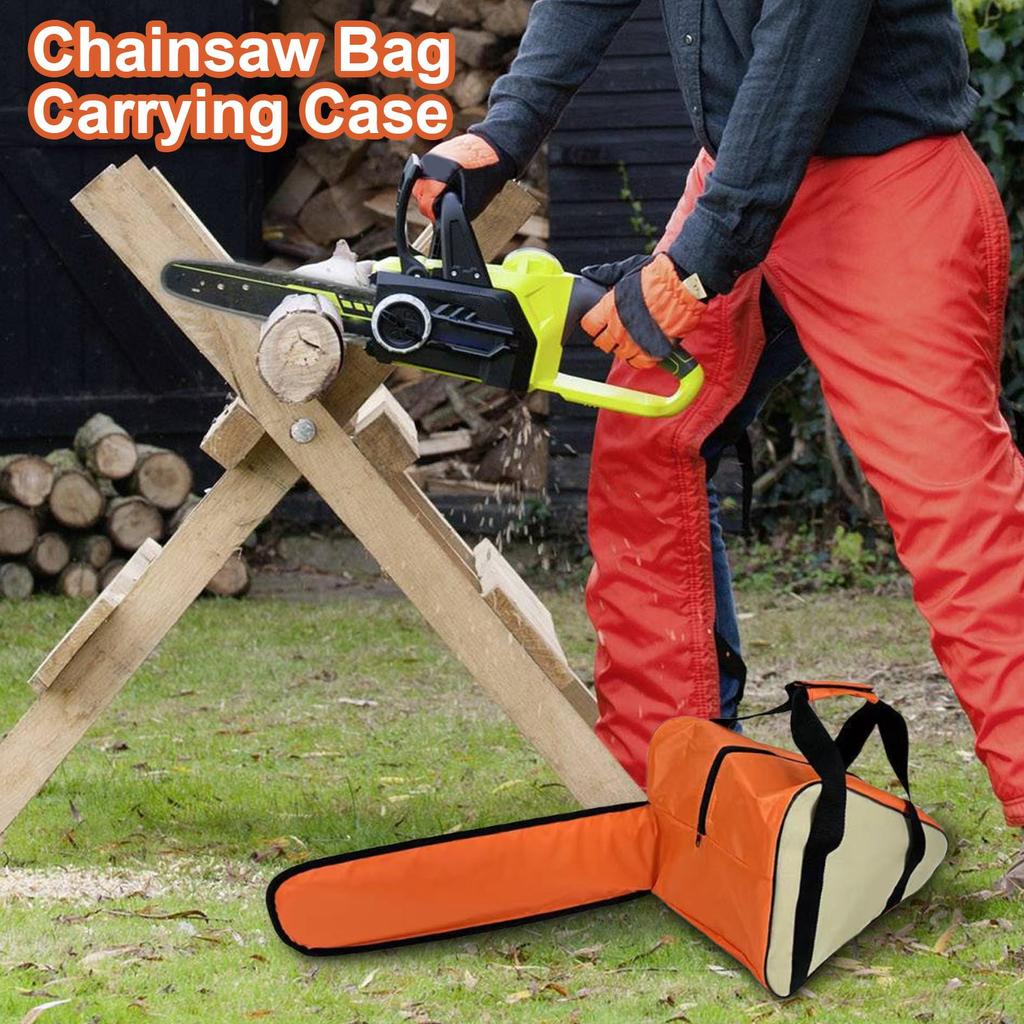 Chainsaw Bag Chainsaw Accessories Storage Case with Handle Spacious Electric Tool Carrier Chain Saw Holder for Home Pruning