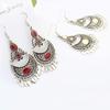 Fashion Women Dangle Hollow Charm Hook Earrings Wedding Jewelry Gift Bohemia