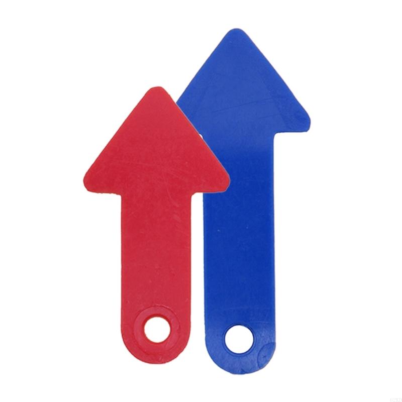 62KD 20Pcs Home and Office Plastic Tacks for Fixing Note, Canvases and More
