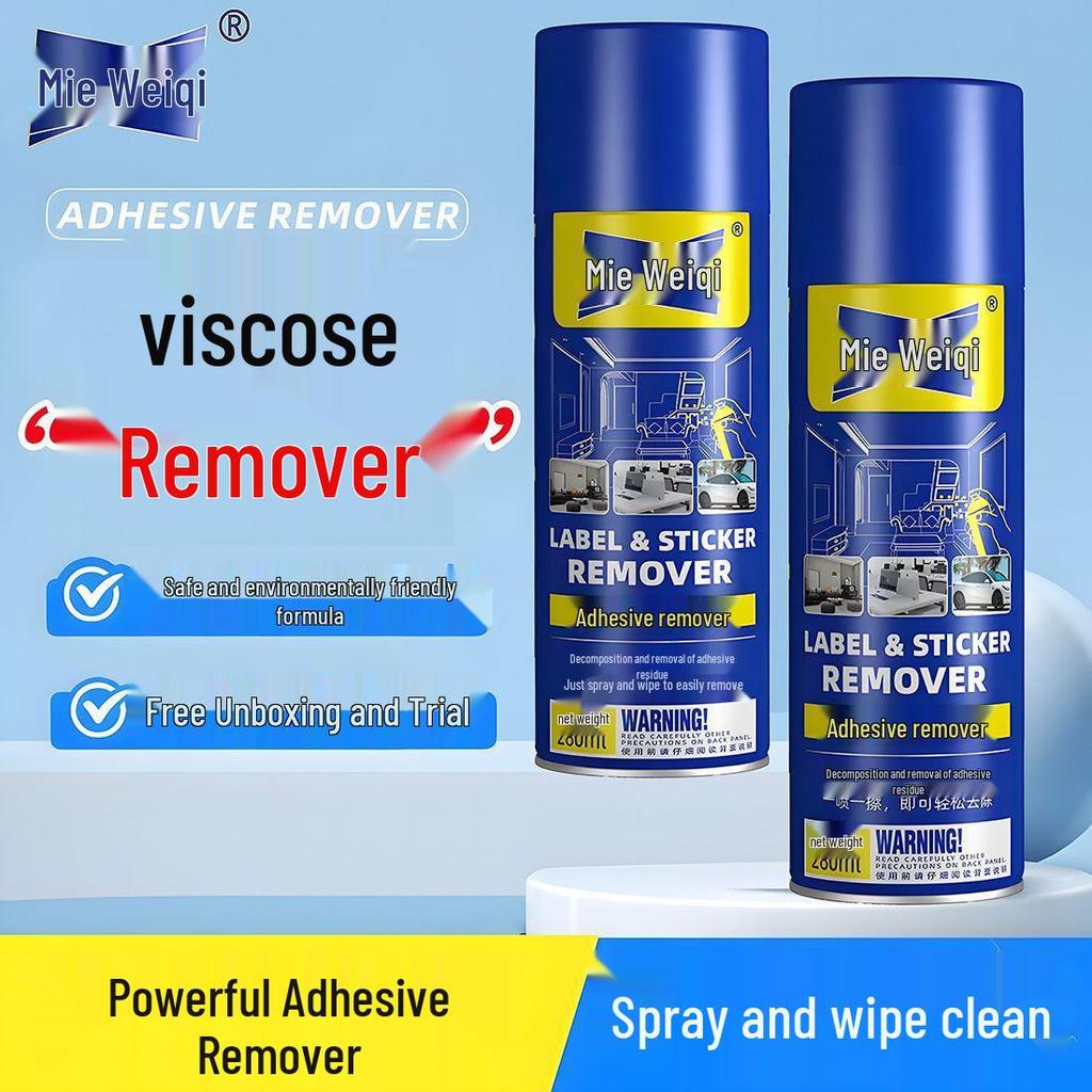 Car Window Film & Adhesive Remover Solvent - Residual Cleaner Tool